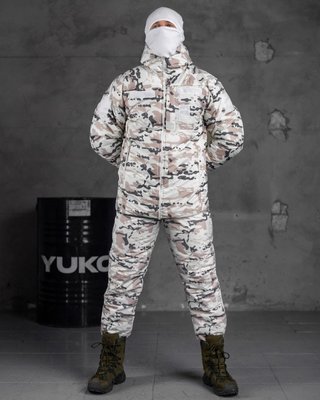 Тактический зимний теплый военный комплект Blizzak ( Куртка + Штаны ), Цвет: Мультикам, Размер: L 10299JTK фото